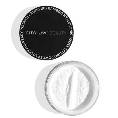 Fitglow Beauty Bamboo Hyaluronic Loose Setting Powder (Puder bambusowy z kwasem hialuronowym)