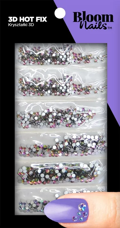 Bloom Nails 3D Hot Fix (Kryształki 3D do paznokci)