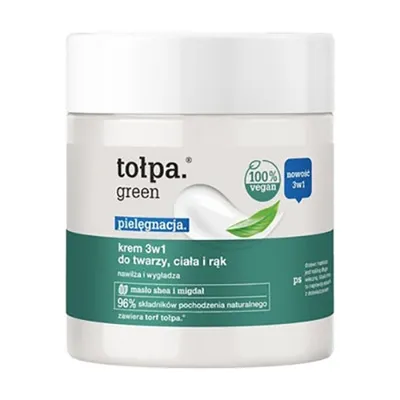 Tołpa Green, Pielęgnacja, Krem 3 w 1 do twarzy, ciała i rąk