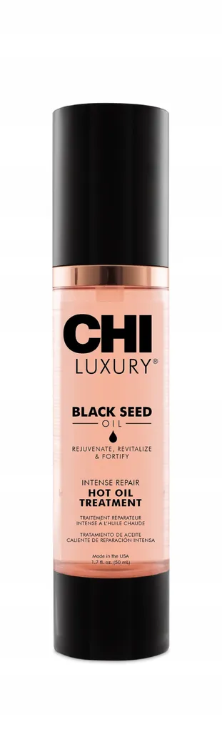 CHI Luxury, Black Seed Oil, Itense Repair Hot Oil Treatment (Intensywna kuracja regenerująca)