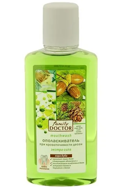 Family Doctor Płyn do płukania jamy ustnej `Kora dębu`