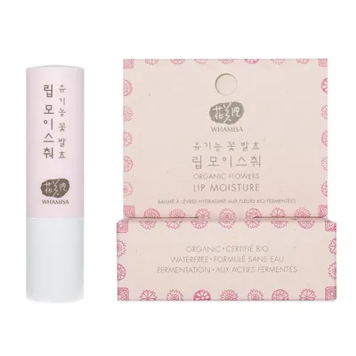 Whamisa Organic Flowers, Lip Moisture (Balsam do ust)