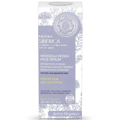 Natura Siberica Serum do twarzy `Ochrona i nawilżenie`