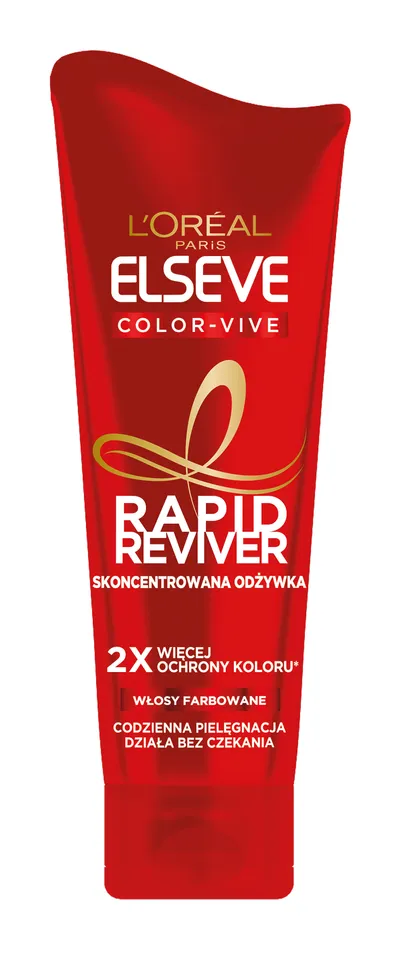L'Oreal Paris Elseve Rapid Reviver, Color-Vive, Skoncentrowana odżywka do włosów farbowanych