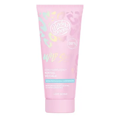 BodyBoom Wild Skin, Dziko nawilżający koktajl do ciała dla skóry przesuszonej i odwodnionej ` Drapieżny adorator`