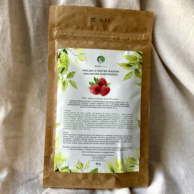 AnnaFlora Peeling z pestek nasion `Malinowe pokuszenie`