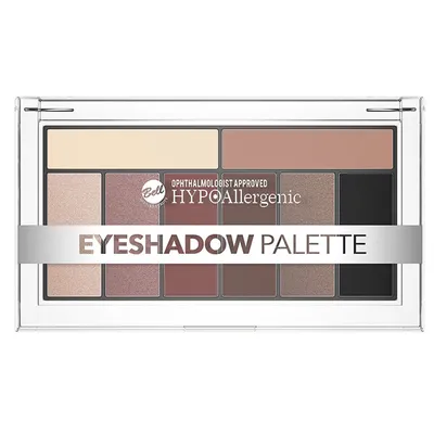 Bell HYPOAllergenic, Eyeshadow Palette 01 (Hypoalergiczny zestaw 8 cieni do powiek)