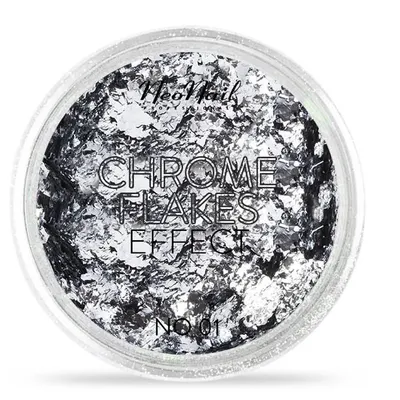 NeoNail Chrome Flakes Effect (Folia/ pyłek metaliczny)