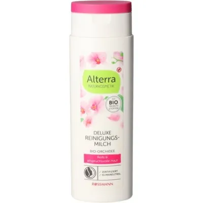 Alterra Deluxe Reinigungsmilch Bio- Orchidee (Mleczko do twarzy oczyszczające z Bio orchideą (nowa wersja))