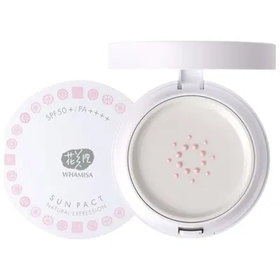 Whamisa Sun Pact Natural Expression SPF 50+ (Krem z filtrem do twarzy w poduszeczce)