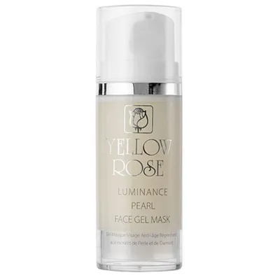 Yellow Rose Luminance Pearl Face Gel Mask (Rozświetlająca żelowa maska do twarzy z perłą)