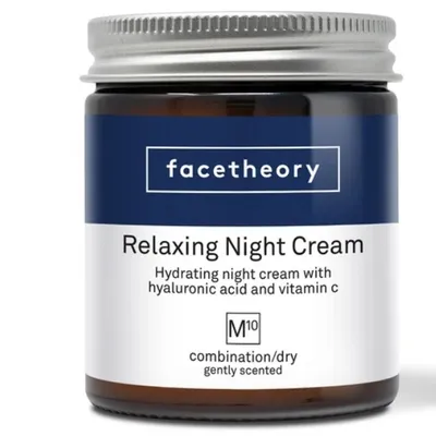 Facetheory Relaxing Night Cream Gentle Sented (Relaksujący krem na noc o zapachu lawendy)