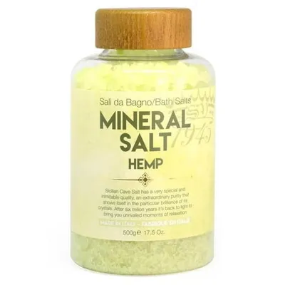 Saponificio Varesino Body Salt Hemp (Sycylijska sól do kąpieli `Konopie`)