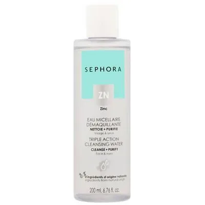 Sephora ZN Zinc, Eau Micellaire Demaquillante Triple Action (Płyn miceralny o potrójnym działaniu)