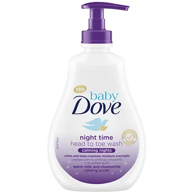 Dove Night Time, Head to Toe Wash (Emulsja do mycia ciała i włosów)