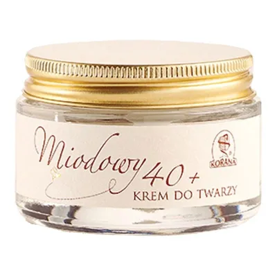 Korana Miodowy krem do twarzy 40+