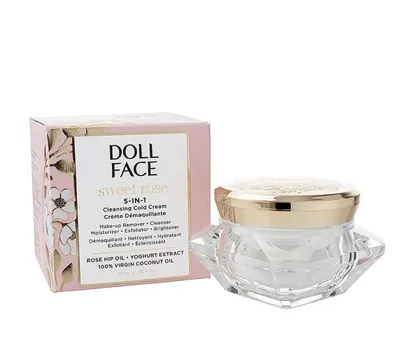 Doll Face Beauty Sweet Rose, 5-in-1 Cleansing Cold Cream (Wielofunkcyjny krem 5-w-1)