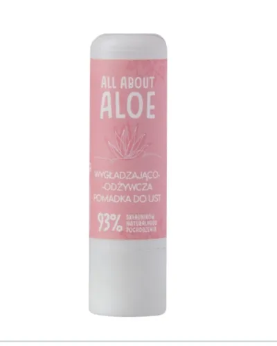 All About Aloe Wygładzająco- odżywcza pomadka do ust