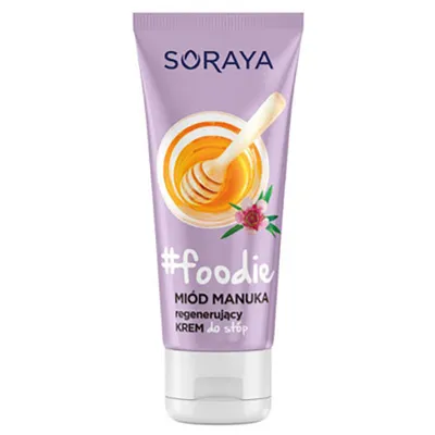 Soraya # Foodie, Regenerujący krem do stóp `Miód Manuka`
