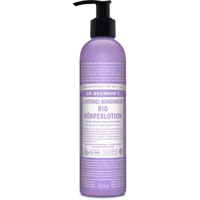 Dr. Bronner's Organic Lavender and Coconut Body Lotion (Organiczny balsam lawendowe-kokosowy)