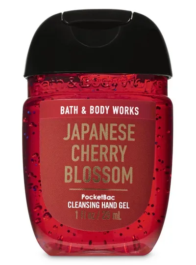 Bath & Body Works Japanese Cherry Blossom PocketBac Cleansing Hand Gel  (Oczyszczający żel do rąk)