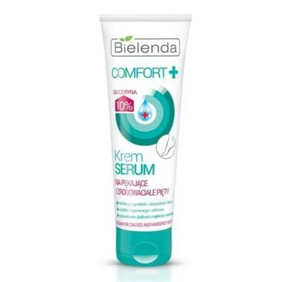 Bielenda Comfort +, Krem - serum na pękające i zrogowaciałe pięty 10% gliceryna