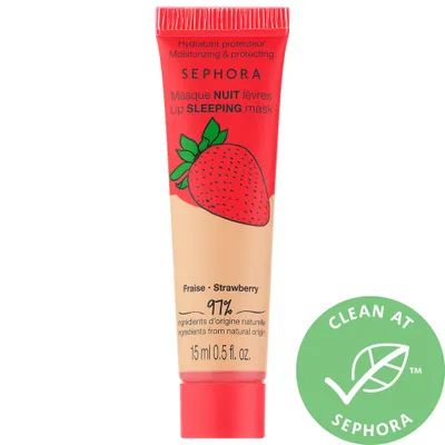 Sephora Collection, Lip Sleeping Mask Strawberry (Maseczka do ust `Truskawka`)