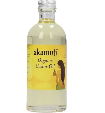Akamuti Organic Castor Oil (Organiczny olej rycynowy do skóry i włosów)