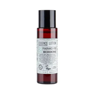 Ecooking Essence Lotion (Nawilżająca esencja do twarzy z kwasem hialuronowym, kofeiną i fermentem Bifida)