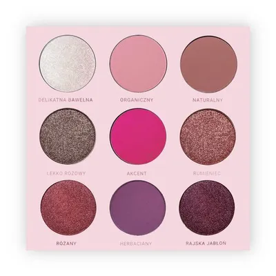 Glam Shop GlamBOX, Paleta cieni do oczu `Naturalnie różowa`