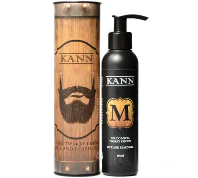 KANN Face and Beard Gel (Żel do mycia twarzy i brody)
