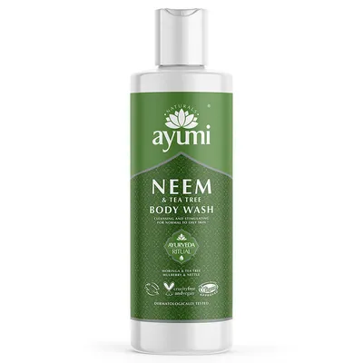 Ayumi Neem & Tea Tree Body Wash (Płyn do mycia ciała `Neem i drzewo herbaciane`)