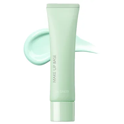 The Saem Saemmul, Airy Cotton Make Up Base Green (Baza pod makijaż)