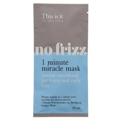 This is it No Frizz 1 Minute Miracle Mask (Maska wygładzająca do włosów)