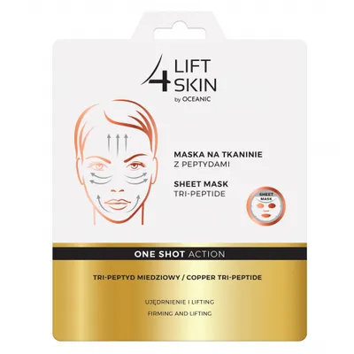 Lift4Skin One Shot Action, Maska na tkaninie z peptydami