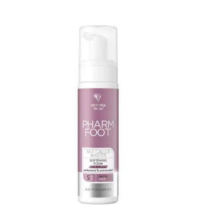 Victoria Vynn Pharm Foot, Anti Callus Master, Softening Foam (Pianka zmiękczająca do stóp z 30% mocznikiem)