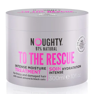 Noughty Hair Care, To The Rescue, Intense Moisture Treatment (Maska intensywnie nawilżająca dla włosów puszących się i zniszczonych)