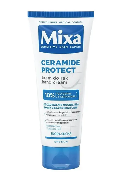 Mixa Ceramide Protect, Krem do rąk