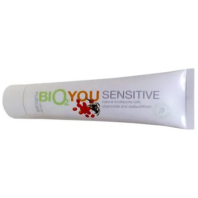 BIO2YOU Sensitive, Pasta do zębów wrażliwych z rokitnikiem