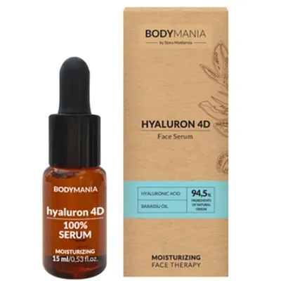 Stara Mydlarnia Body Mania, Hyaluron 4D, Serum do twarzy