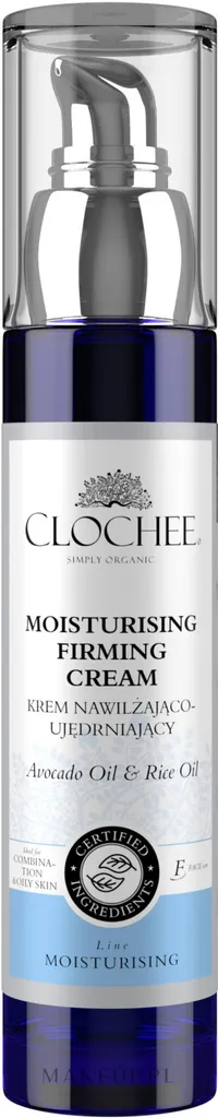 Clochee Moisturising Firming Cream  Avocado & Rice Oil (Krem nawilżająco-ujędrniający)