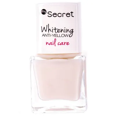 My Secret Nail Care, Whitening Anti-Yellow (Odżywka wybielająca)