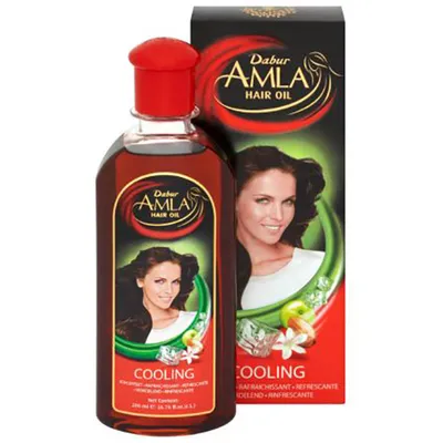 Dabur Amla, Cooling Hair Oil (Chłodzący olejek do włosów i skóry głowy)