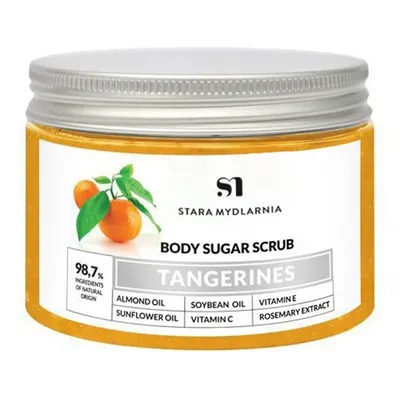 Stara Mydlarnia ECO Receptura, Cukrowy peeling do ciała o zapachu pomarańczy