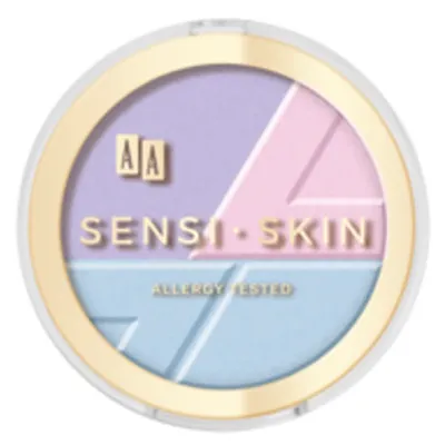 AA Sensi Skin, 3 in 1 Holographic Set (Holograficzny zestaw do konturowania twarzy)