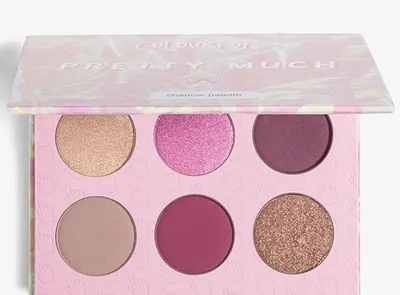 ColourPop Pretty Much Pressed Powder Shadow Palette (Paleta 6 cieni do powiek)