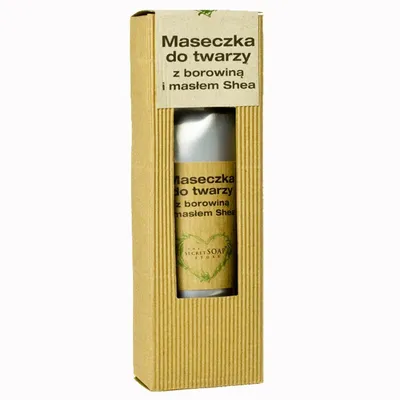 Scandia Cosmetics Maseczka do twarzy z borowiną i masłem shea