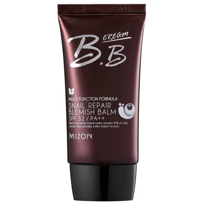 Mizon Snail Repair, BB Cream Blemish Balm SPF 32/ PA ++ (Krem BB ze śluzem ślimaka)