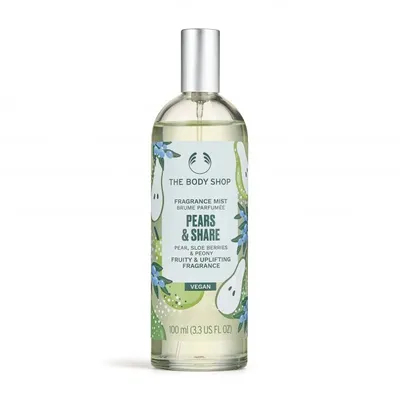 The Body Shop Pears & Share Fragrance Mist (Wegańska mgiełka do ciała)