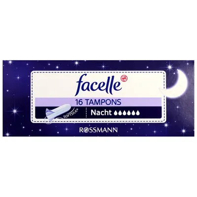 Facelle Nacht Tampons (Tampony na noc)